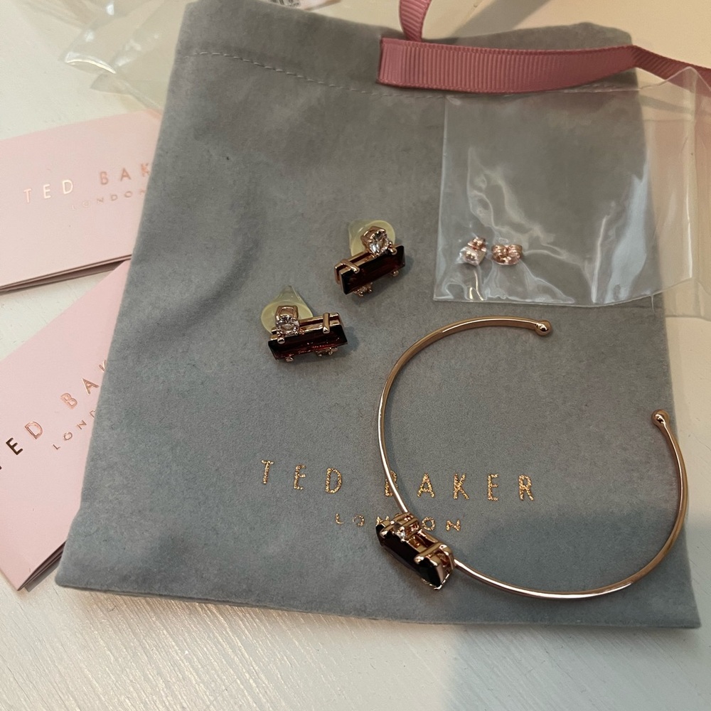 Ted Baker Earring and Bracelet Set